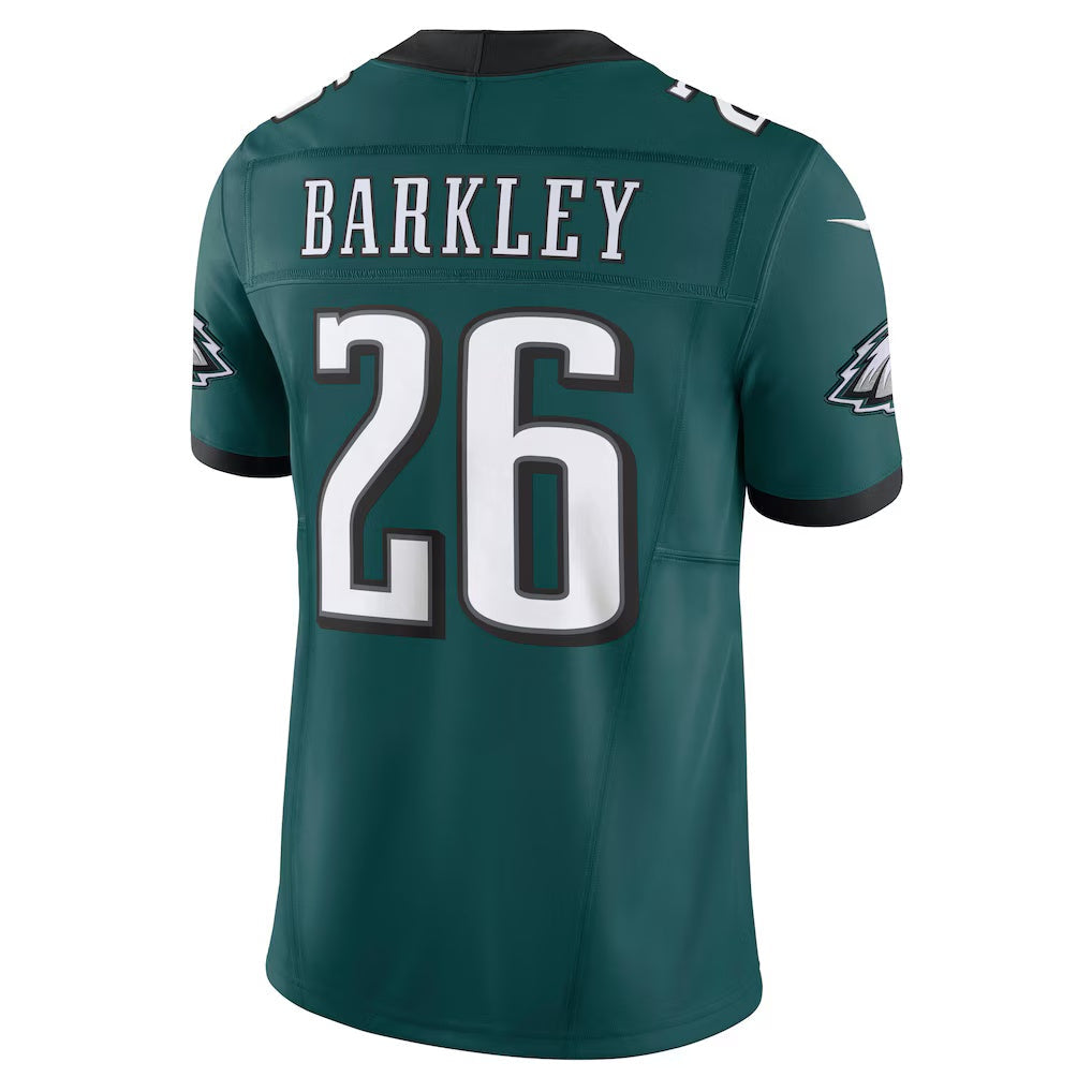 P.Eagles #26 Saquon Barkley Midnight Green Vapor F.U.S.E. Limited Football Stitched jersey