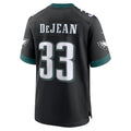 P.Eagles #33 Cooper DeJean 2024 Draft Alternate Player Game Football Stitched jersey - Black