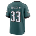 P.Eagles #33 Cooper DeJean Green Game Football Stitched jersey