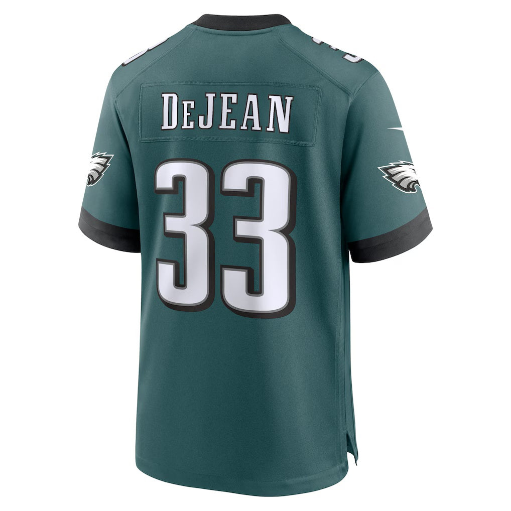 P.Eagles #33 Cooper DeJean Green Game Football Stitched jersey