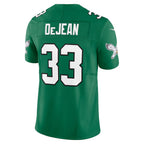 P.Eagles #33 Cooper DeJean Kelly Green Alternate 2 Vapor F.U.S.E. Limited Football Stitched jersey