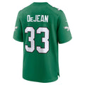 P.Eagles #33 Cooper DeJean Kelly Green Alternate Game Football Stitched jersey