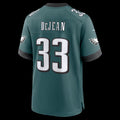 P.Eagles #33 Cooper DeJean Midnight Green Team Game Stitched Football American Jersey