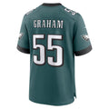 P.Eagles #55 Brandon Graham Midnight Green Team Game Jersey