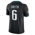 P.Eagles #6 DeVonta Smith Black Alternate Vapor F.U.S.E. Limited Football Stitched jersey