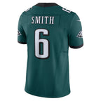 P.Eagles #6 DeVonta Smith Green Vapor F.U.S.E. Limited Football Stitched jersey