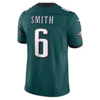 P.Eagles #6 DeVonta Smith Midnight Green Vapor F.U.S.E. Limited Football Stitched jersey