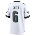 P.Eagles #6 DeVonta Smith White White Game Football Stitched jersey