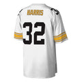 P.Steelers #32 Franco Harris Mitchell & Ness White Legacy Replica Football Stitched jersey