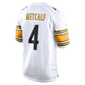 P.Steelers #4 DK Metcalf Gold Alternate 1933 Throwback Game Jersey