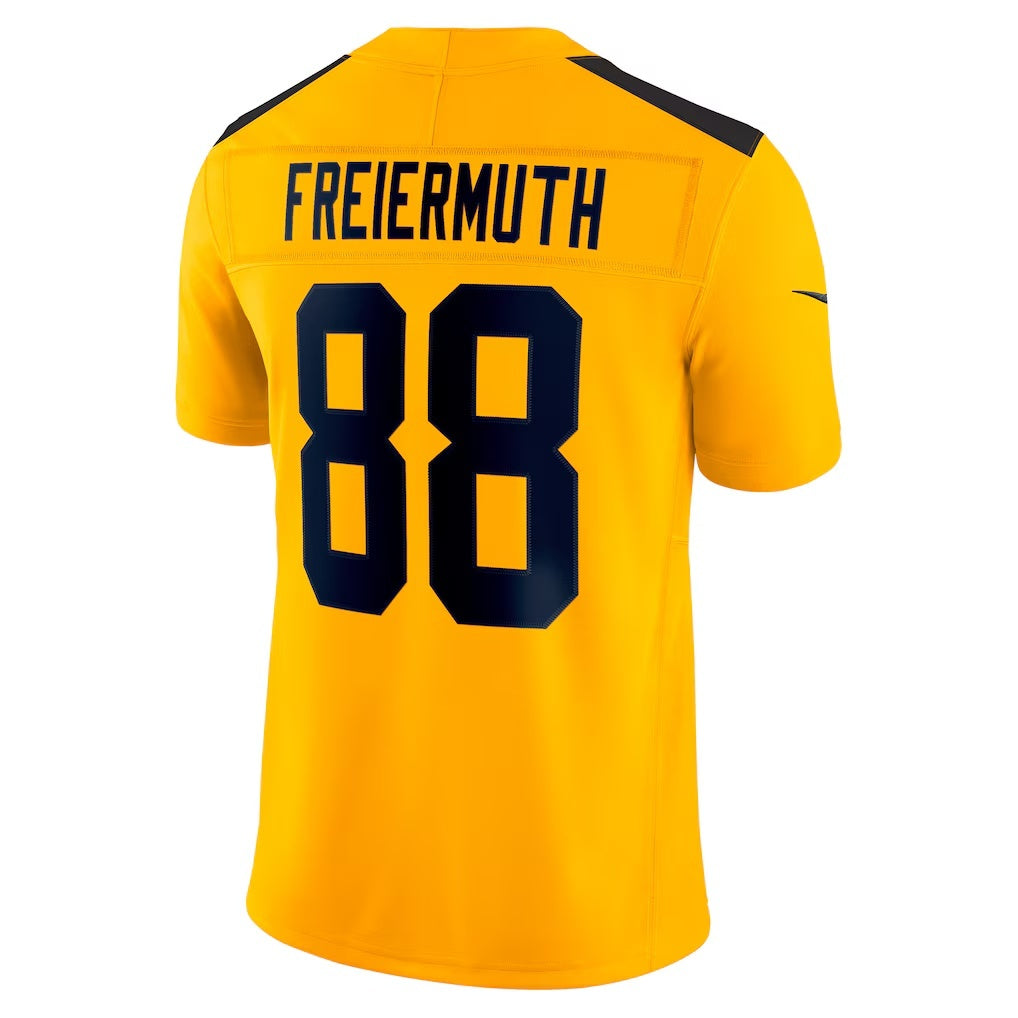 P.Steelers #88 Pat Freiermuth Gold Alternate Vapor F.U.S.E. Limited Jersey