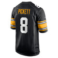 P.Steelers #8 Kenny Pickett Black Player Alternate Game Jersey