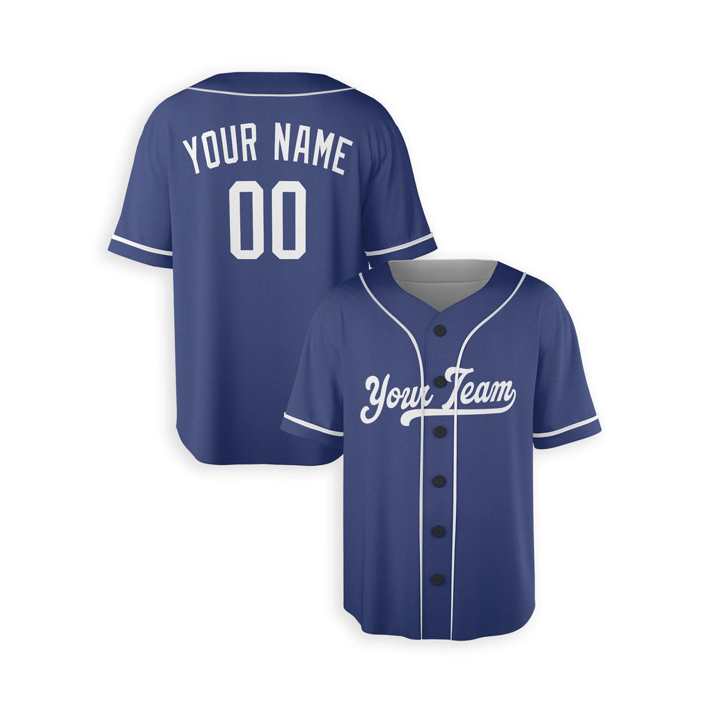 Los Angeles Dodgers Custom Stitched Baseball Jersey Personalized Name & Number Home Style Shirt