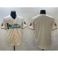 Philadelphia Phillies Blank Cream Phanatic Limited Stitched Baseball Jersey