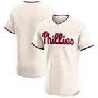 Philadelphia Phillies Cream Alternate Elite Baseball Jersey