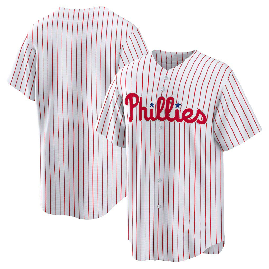 Philadelphia Phillies White Home Replica Team Baseball Jersey