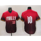 Philadelphia Phillies #10 JT Realmuto Red 2024 City Connect Limited Stitched Baseball Jersey