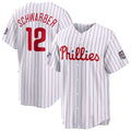 Philadelphia Phillies #12 Kyle Schwarber 2026 All-Star Game White Replica Baseball Jersey