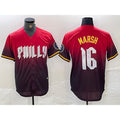 Philadelphia Phillies #16 Brandon Marsh Red 2024 City Cool Baseball Jersey