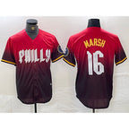 Philadelphia Phillies #16 Brandon Marsh Red 2024 City Cool Baseball Jersey