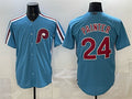 Philadelphia Phillies #24 Andrew Painter Blue Cool Base Stitched Jersey