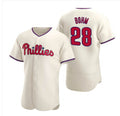 Philadelphia Phillies #28 Alec Bohm Cream Alternate Baseball Jersey