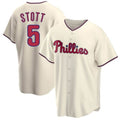 Philadelphia Phillies #5 Bryson Stott Cream Cool Base Stitched Baseball Jersey