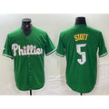 Philadelphia Phillies #5 Bryson Stott Green 2024 City Connect Stitched Baseball Jersey
