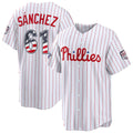 Philadelphia Phillies #61 Cristopher S¡§¡énchez 2026 All-Star Edition Stars & Stripes White Stadium Baseball Jersey