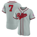 Philadelphia Phillies #7 Trea Turner Gray 2026 Field of Dreams Authentic Baseball Jersey