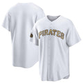 Pittsburgh Pirates Blank White 2022 All-Star Cool Base Stitched Baseball Jersey