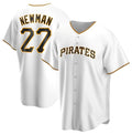 Pittsburgh Pirates #27 Kevin Newman White Cool Base Stitched Baseball Jersey