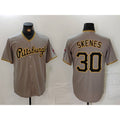 Pittsburgh Pirates #30 Paul Skenes Grey Stitched Baseball Jersey
