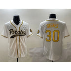 Pittsburgh Pirates #30 Paul Skenes White Cool Base Stitched Baseball Jersey