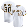Pittsburgh Pirates #30 Paul Skenes White Home Limited Player Baseball Jersey