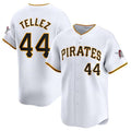 Pittsburgh Pirates #44 Rowdy Tellez White Home Limited Baseball Stitched Baseball Jersey