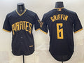 Pittsburgh Pirates #6 Konnor Griffin Black 2026 City Connect Stadium Stitched Baseball Jersey