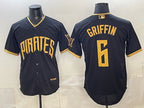 Pittsburgh Pirates #6 Konnor Griffin Black 2026 City Connect Stadium Stitched Baseball Jersey