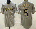 Pittsburgh Pirates #6 Konnor Griffin Grey Limited Jersey