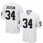LV.Raiders #34 Bo Jackson Game Stitched American Football Jerseys