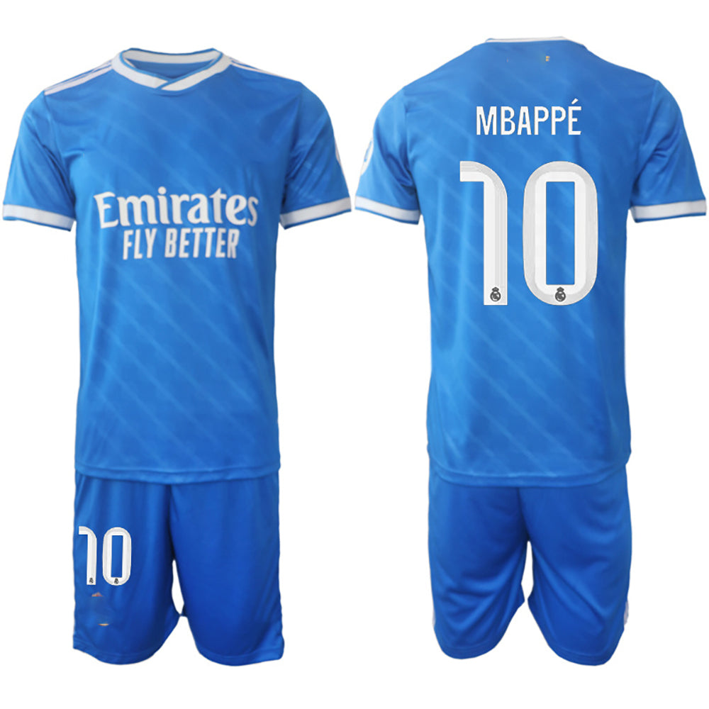 Real Madrid Away #10 Mbappe Jersey