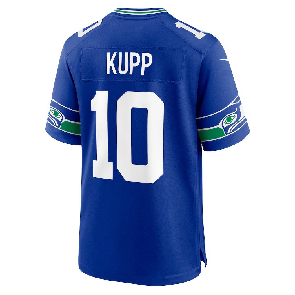 S.Seahawks #10 Cooper Kupp Royal Alternate Game Football Stitched jersey