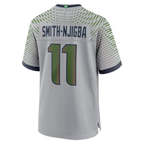 Jaxon Smith-Njigba Seahawks #11  Wolf Gray 2025 Rivalries Collection Football Limited Jersey
