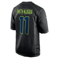 S.Seahawks #11 Jaxon Smith-Njigba Black Fashion Football Game Jersey