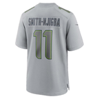 S.Seahawks #11 Jaxon Smith-Njigba Gray Atmosphere Fashion Football Stitched Jersey