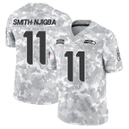 S.Seahawks #11 Jaxon Smith-Njigba Camo Salute to Service Football Stitched Jersey