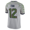 S.Seahawks #12 Fan 2025 Rivalries Collection Limited Jersey - Wolf Gray