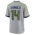 S.Seahawks #14 Sam Darnold 2025 Rivalries Collection Game Jersey - Wolf Gray