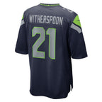 S.Seahawks #21 Devon Witherspoon College Navy Game Football Stitched jersey