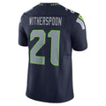 S.Seahawks #21 Devon Witherspoon College Navy Team 50th Season Vapor F.U.S.E. Limited Football Stitched jersey